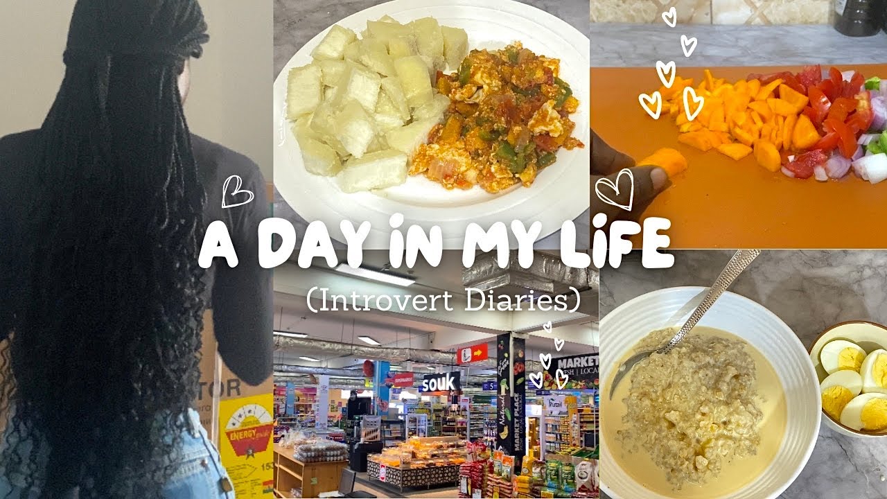 A Day In My Life in Ghana🌧️|cooking,new appliance|Living Alone diaries| Life as an Introvert