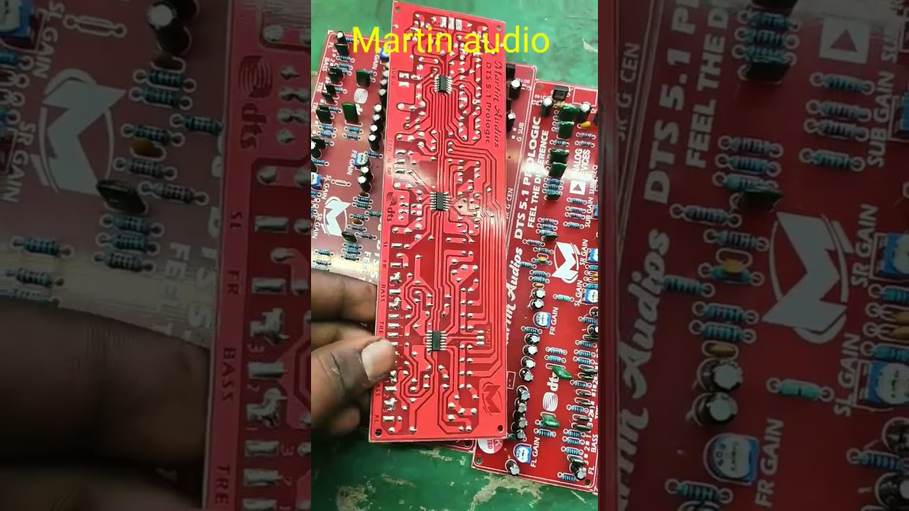 5.1 dts prologic board FL |FR|SL|SR| CEN |SUB