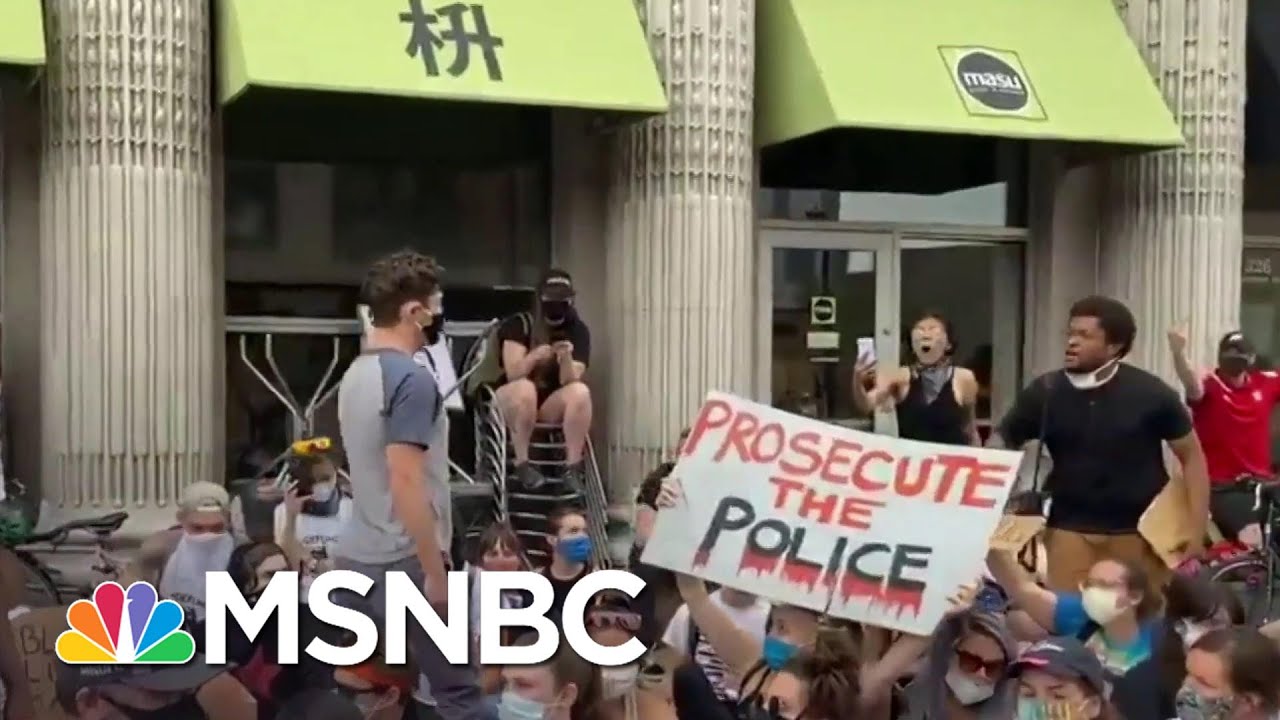 Minneapolis Mayor Booed By Protesters After Refusing To Defund The Police | MSNBC