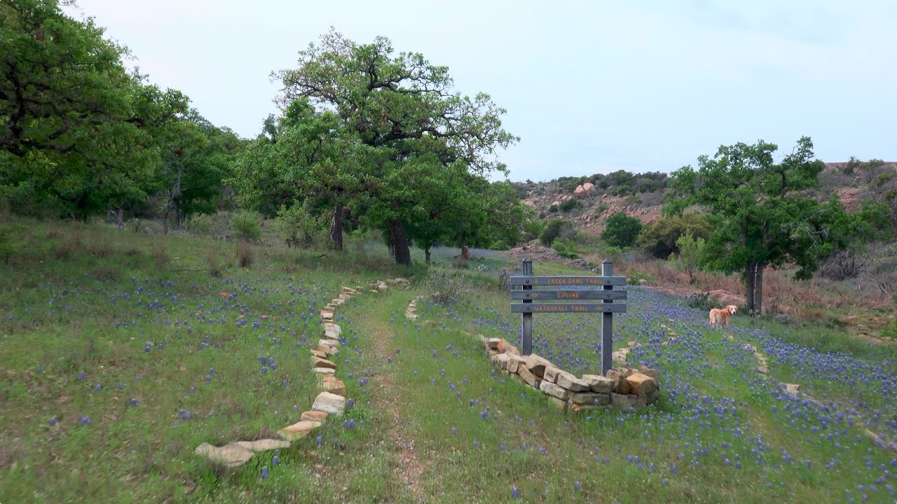 Creek Bend Trail Hike at The Sandy Ranch in Fredericksburg, Texas