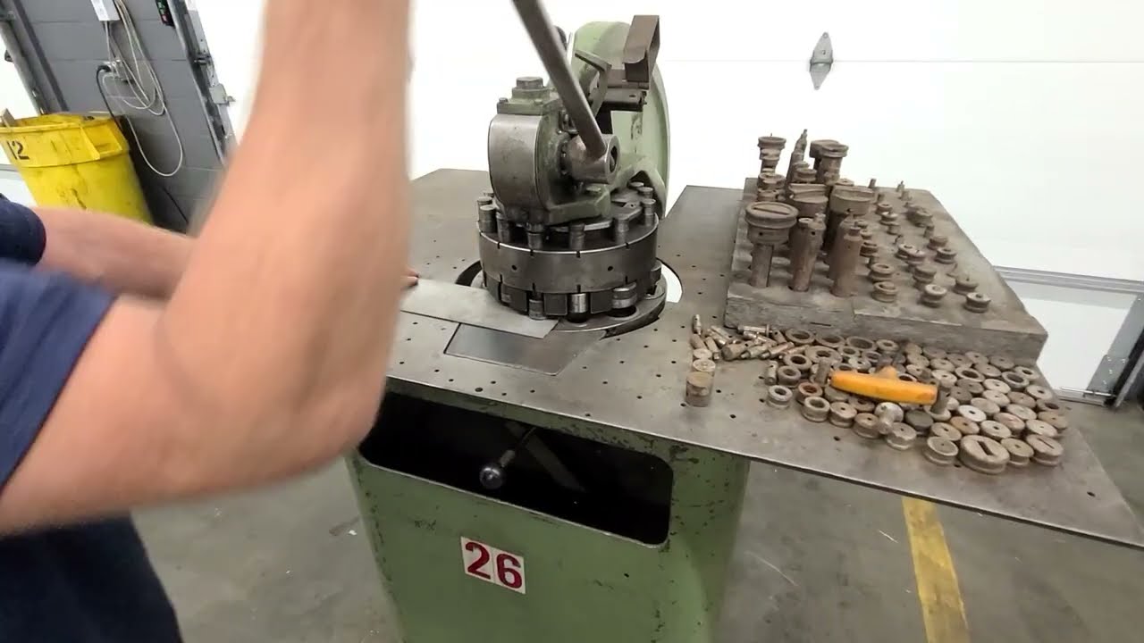 ROTEX MANUAL TURRET PUNCH MODEL: R18AK-58