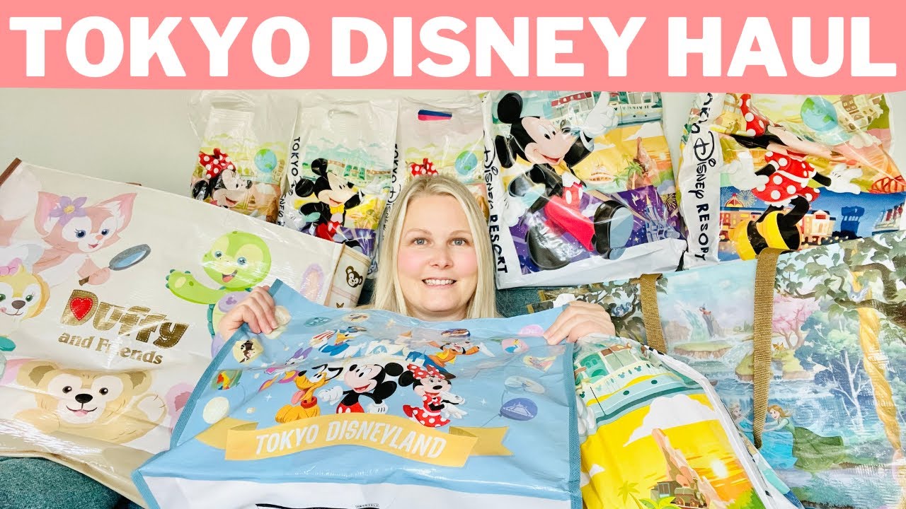 Tokyo Disneyland & Tokyo DisneySea Haul Part 1 #tokyodisneyland #tokyodisneysea #tokyodisney