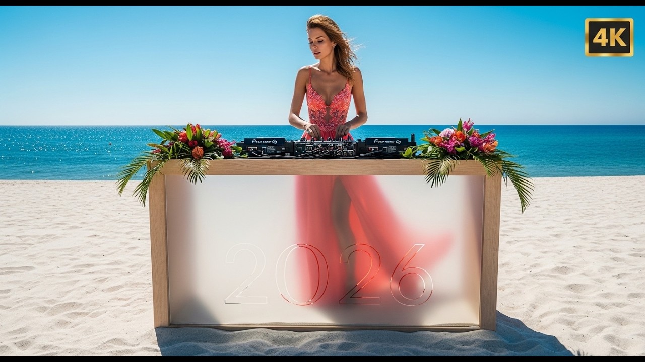 Best Summer Beach Deep House 2026 🌞 Chill Music 4K