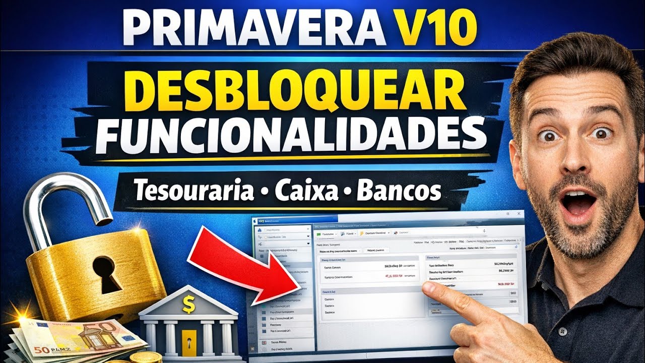 COMO DESBLOQUEAR TODOS MÓDULOS E FUNCIONALIDADES DO PRIMAVERA V10 