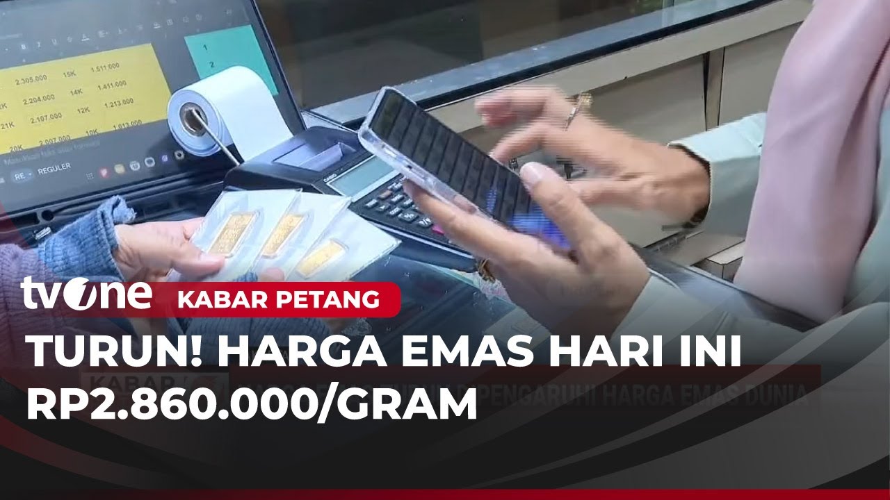 Harga Emas Anjlok Rp260.000 per gram | Kabar Petang