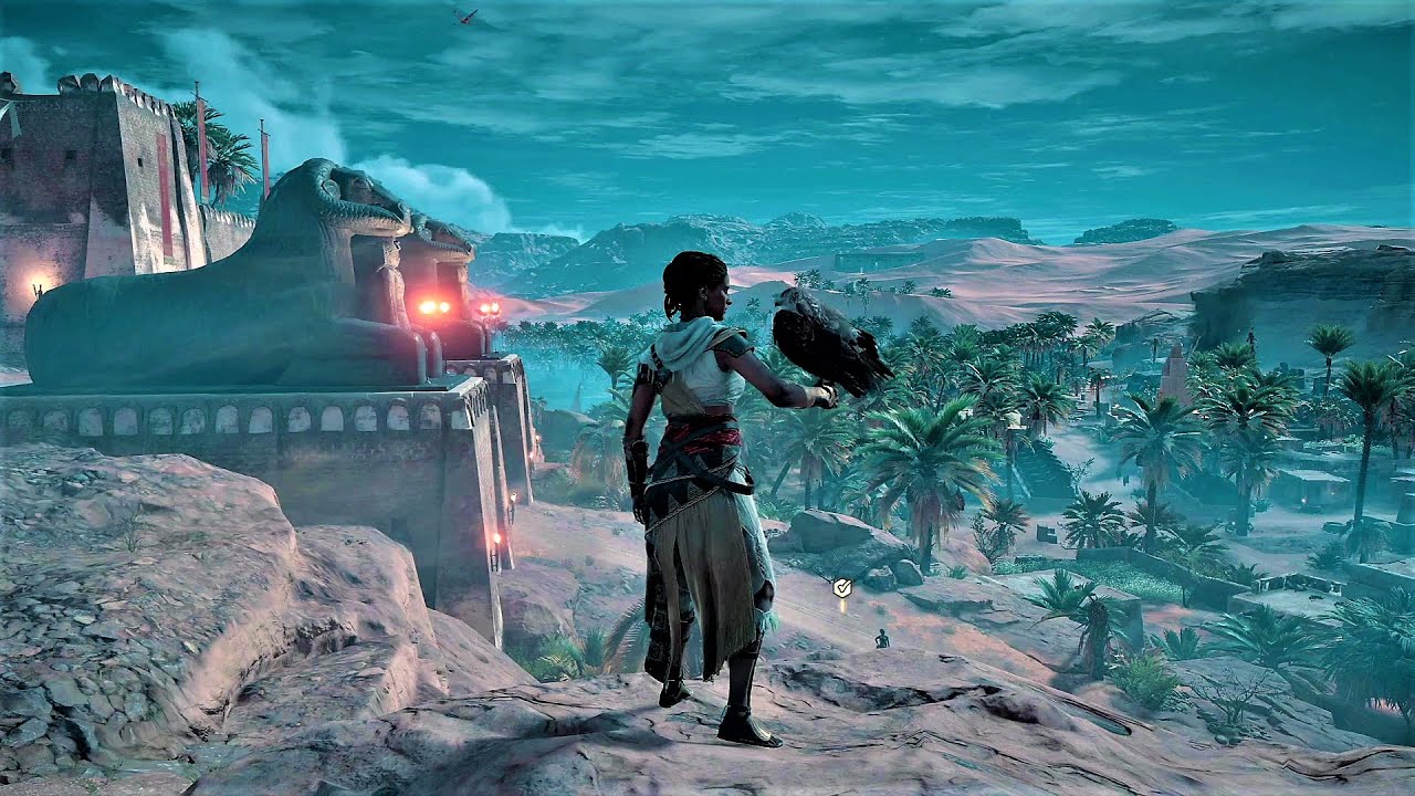 Assassin's Creed Origins Ambient Music, Ancient Egypt Relaxing Ambience