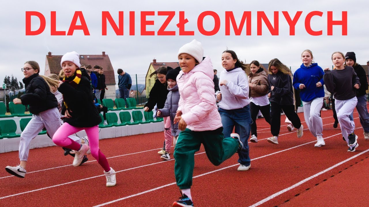 Szkoła w Porajowie biegnie dla Żołnierzy Niezłomnych. Porajów, 28 lutego 2025 r.
