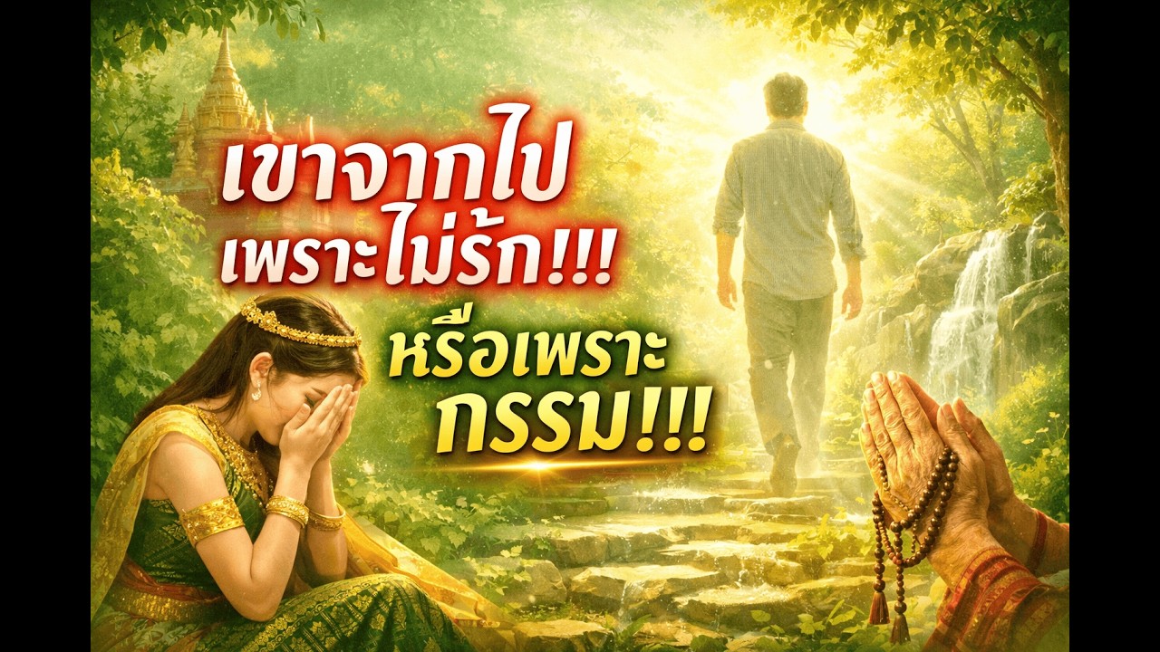 เขาจากไป เพราะไม่รัก...หรือเพราะกรรม? เบื้องหลังชายคนรักที่เปลี่ยนไป#กฎแห่งกรรม @มนต์ขลังหลังเขา