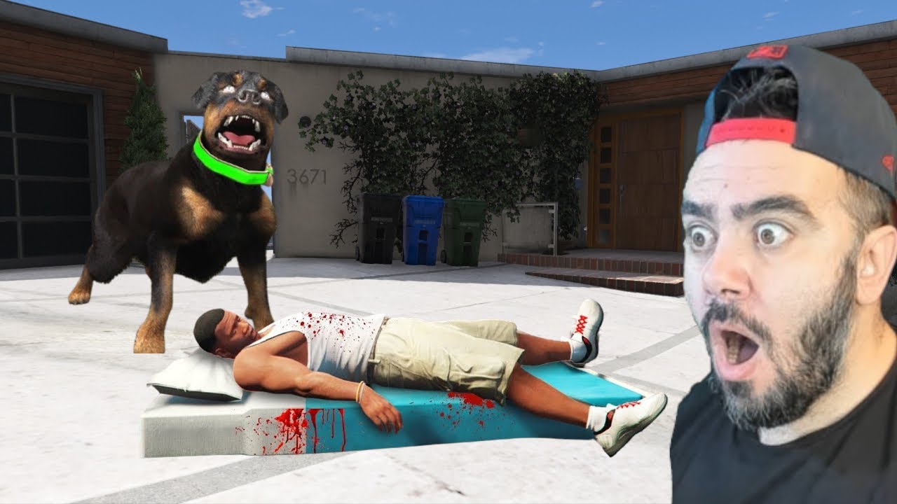 FRANKLIN CHOPUN YEMEGINI ALDI BAKIN NE YAPTI - GTA 5 MODS