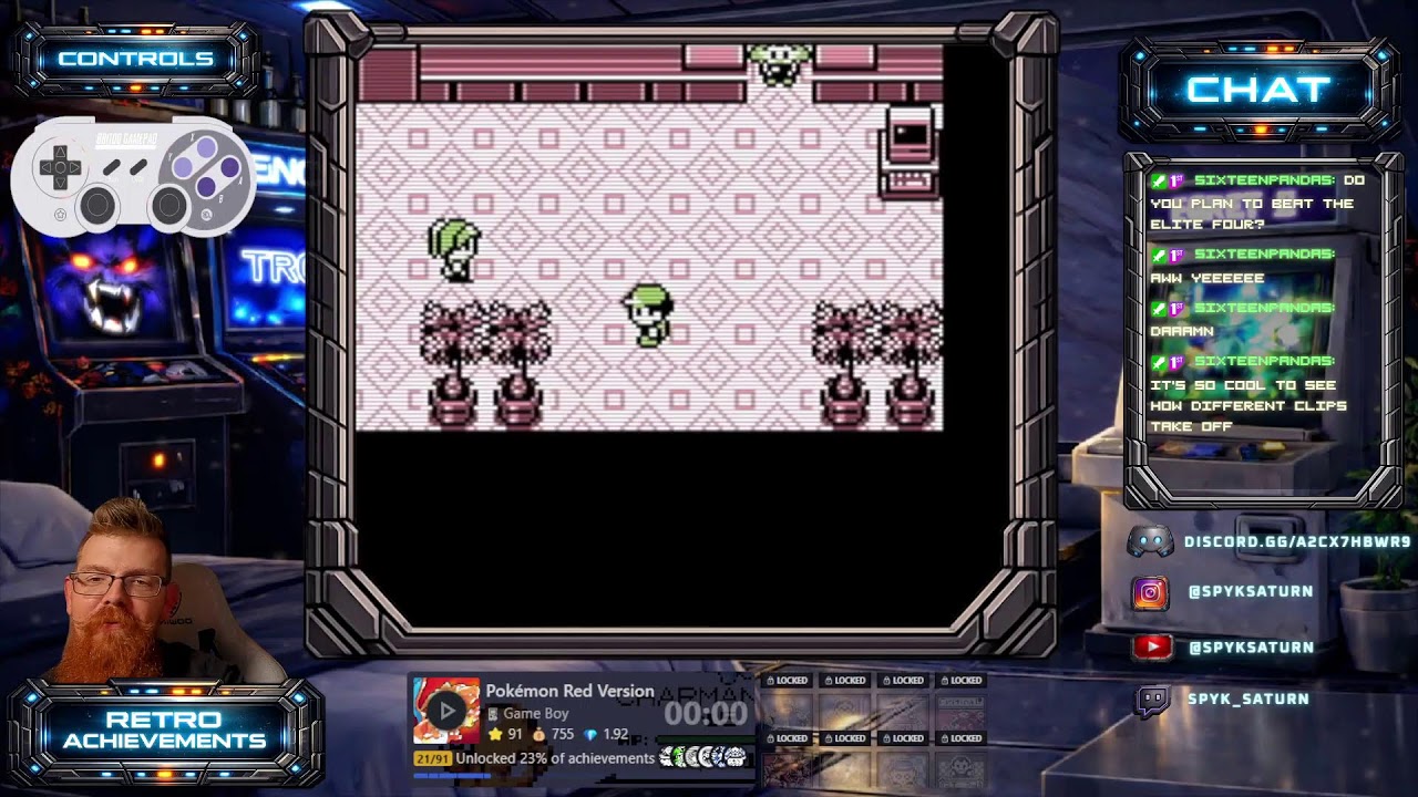 Retro Achievements - Pokemon Red - Still working on it