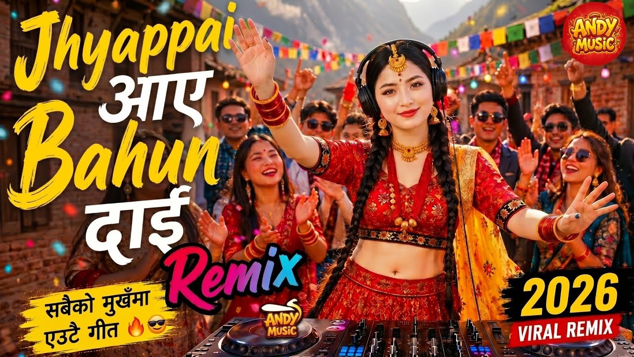 Jhyappai Aaye Bahun Dai Remix 🔥 Viral Nepali Remix Song 2026 | TikTok Trending | ANDY MUSIC