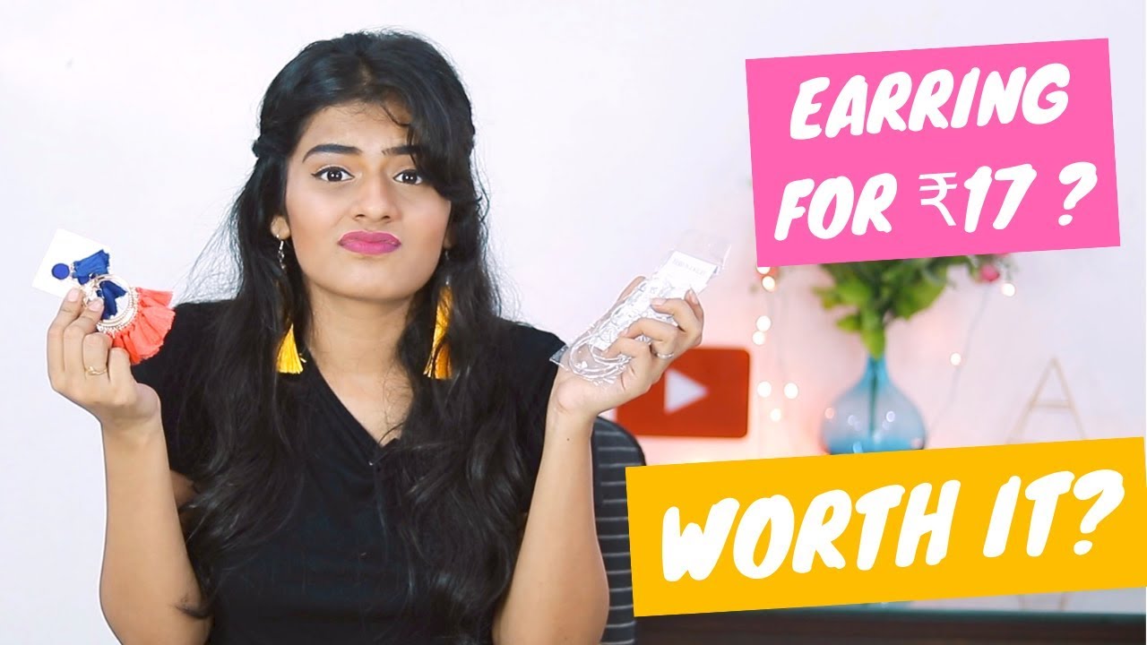 I Got Jewellery Under ₹100 From AliExpress | Dhwani Bhatt