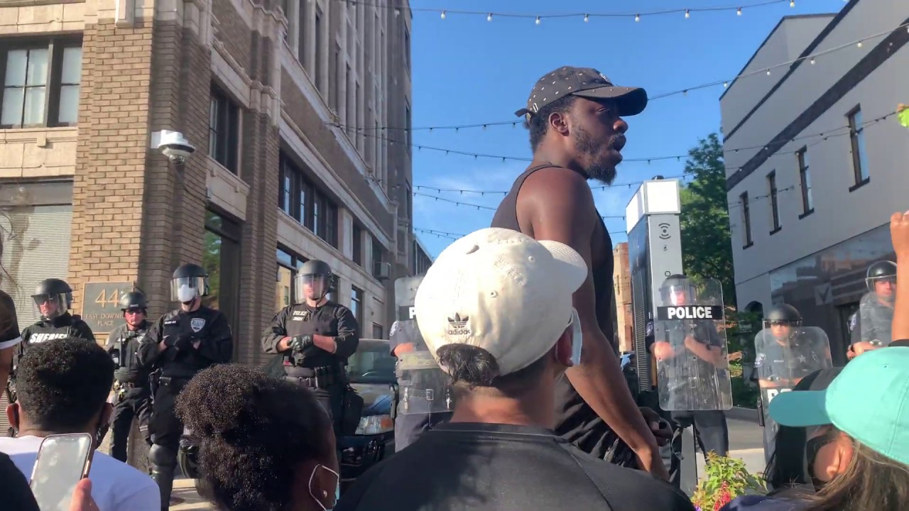 George Floyd call and response chant