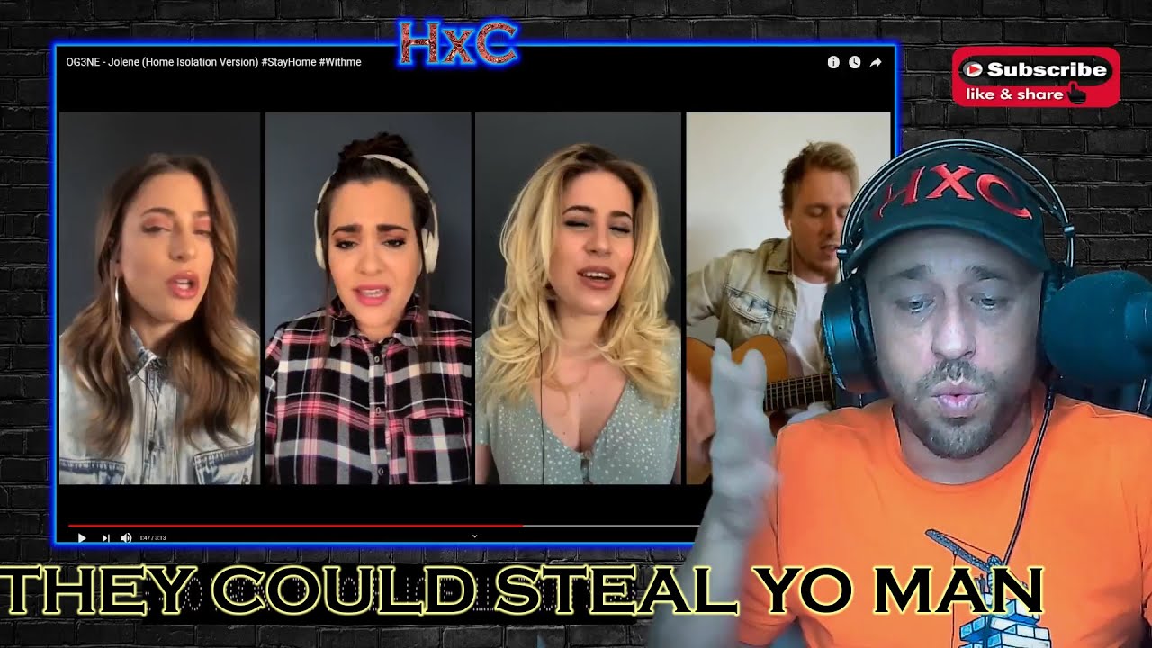 OG3NE - Jolene (Home Isolation Version) #StayHome #Withme Reaction!