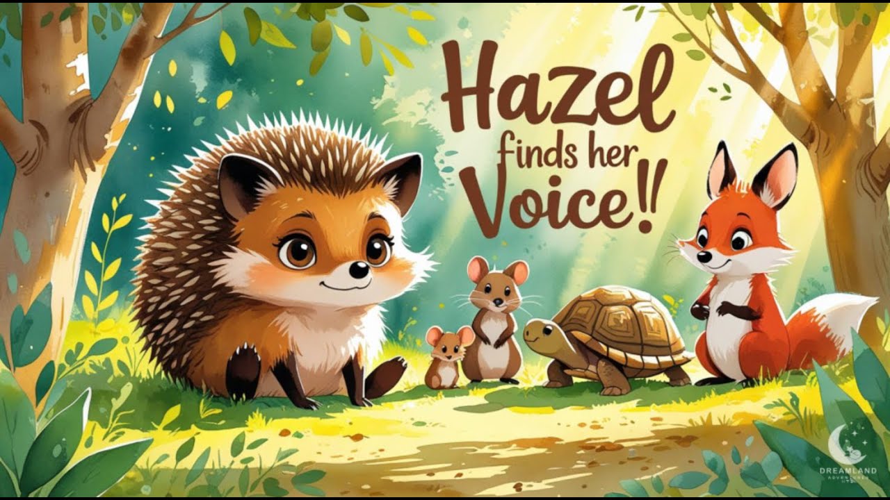 Hazel the Hedgehog Finds Her Voice 🌙 A Gentle Bedtime Story for Children | Dreamland Adventures