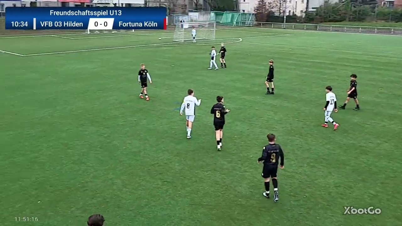 NRW Liga U13: VFB 03 Hilden vs. Fortuna Köln | 20.12.2025