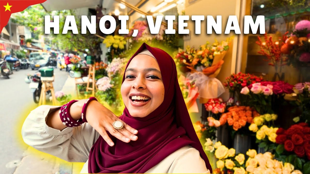 আমার দেখা সবচেয়ে রঙিন শহর! Halal Food Hunt in Hanoi, Vietnam 🇻🇳