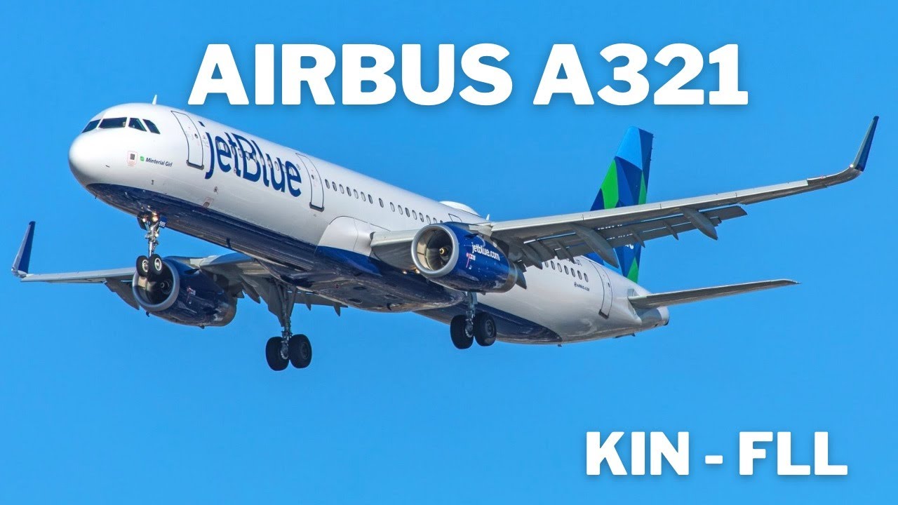 MSFS Sim Update 4  | Fenix A321 | Kingston - Ft Lauderdale | MKJP - KFLL