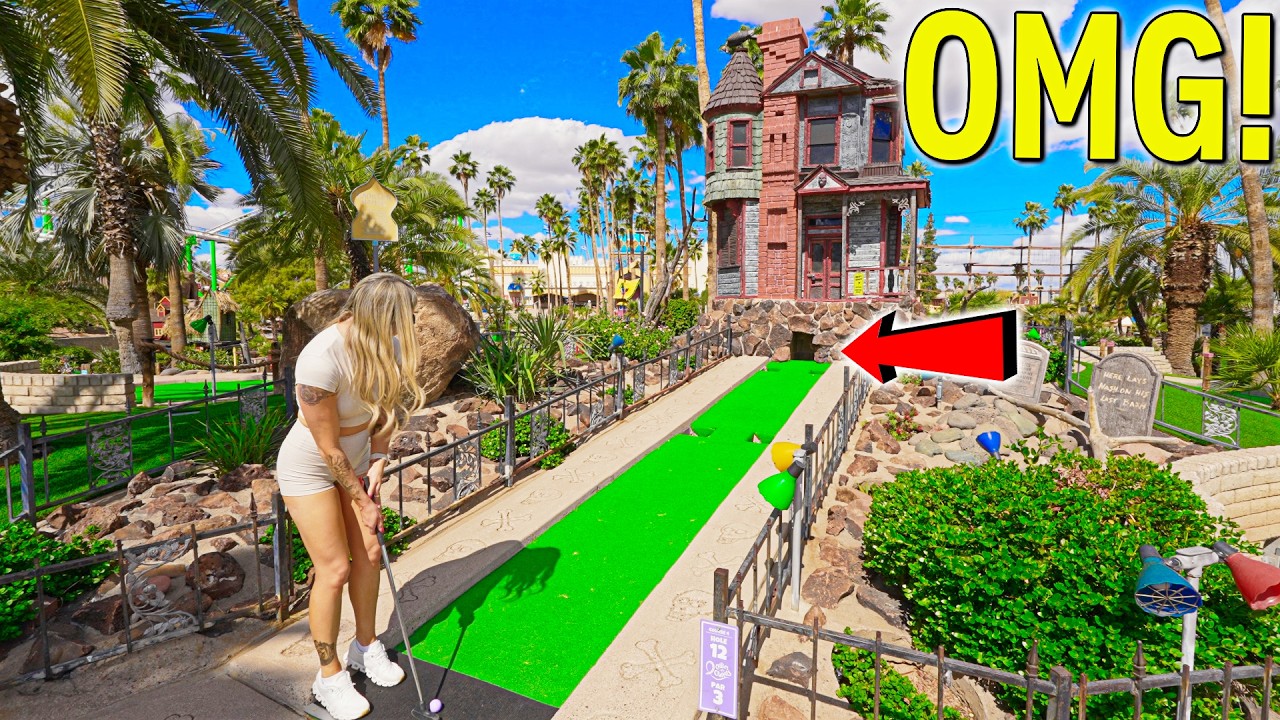 Epic One of a Kind Mini Golf Course!