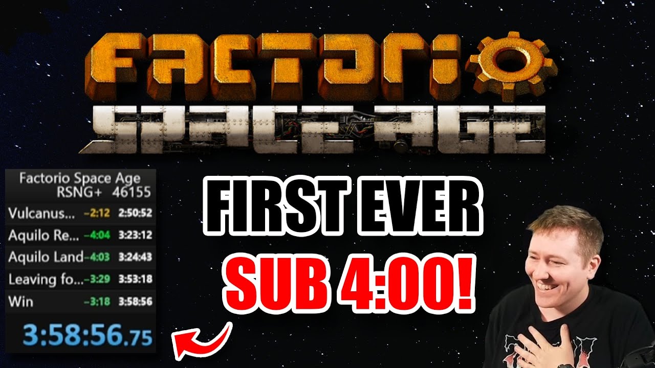 World First sub 4 hour Space Age finish!