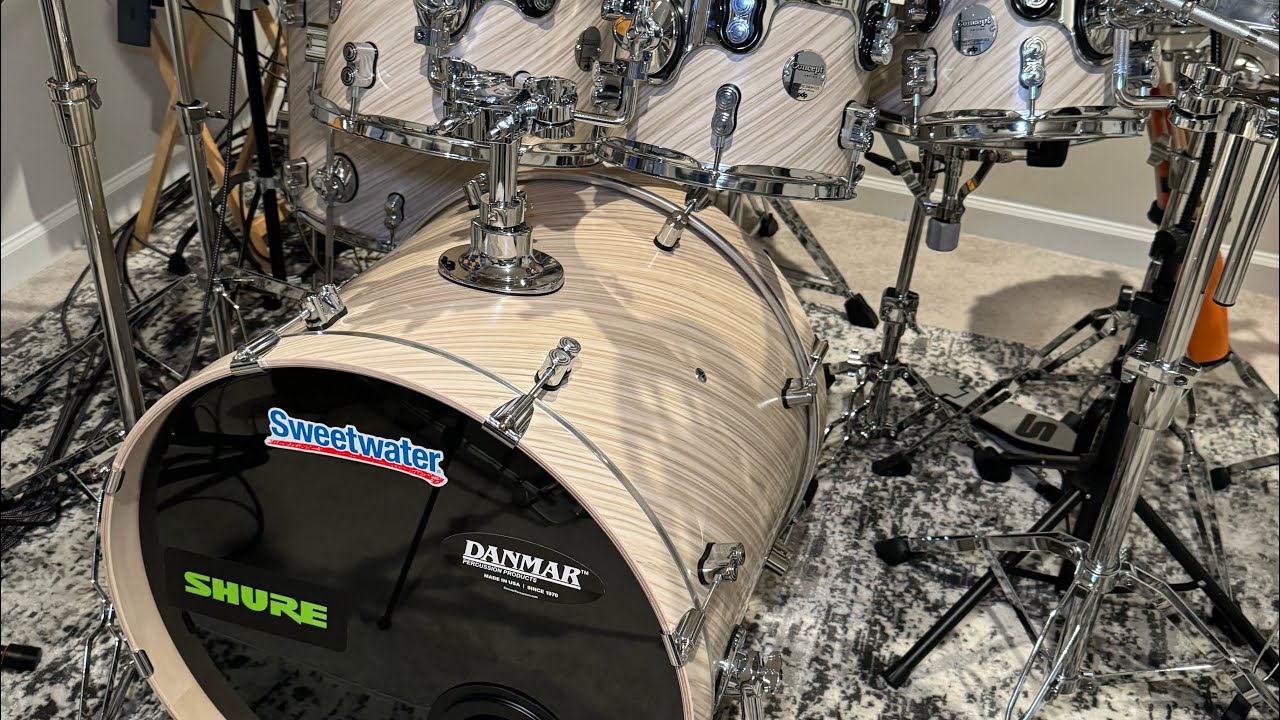 PDP Concept Maple Twisted Ivory 5-Piece Shell Pack UNBOXING!! 🥁📦❤️‍🔥 #drums #drumkit #unboxing