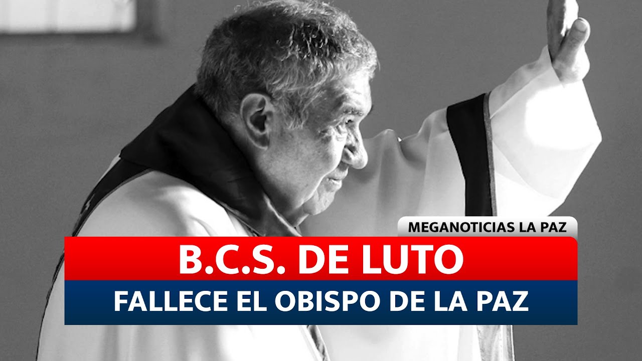 #LaPaz #ObispoLaPaz Fallece el obispo de la diócesis de la paz, miguel Ángel Álba Díaz.