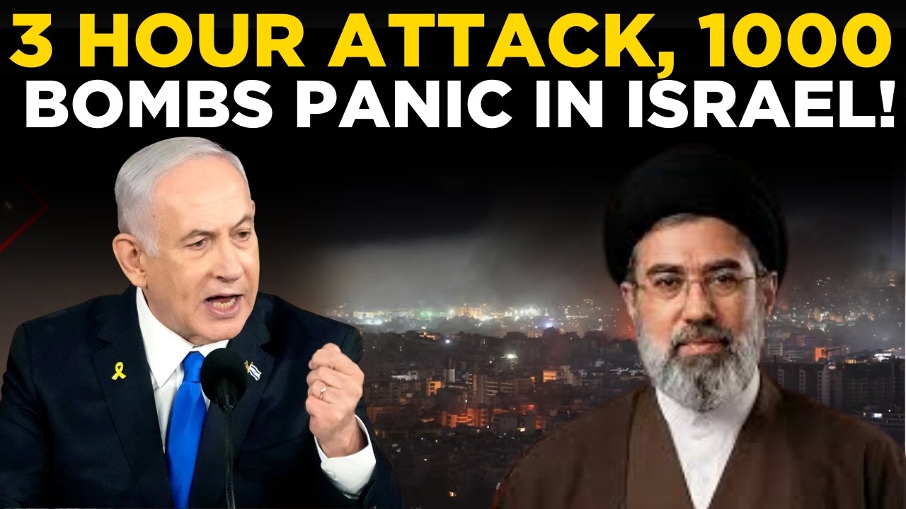 Iran Israel War Live | 3-Hour Overnight Attack Leaves Israelis in Panic | Tel Aviv Burns! | Tehran