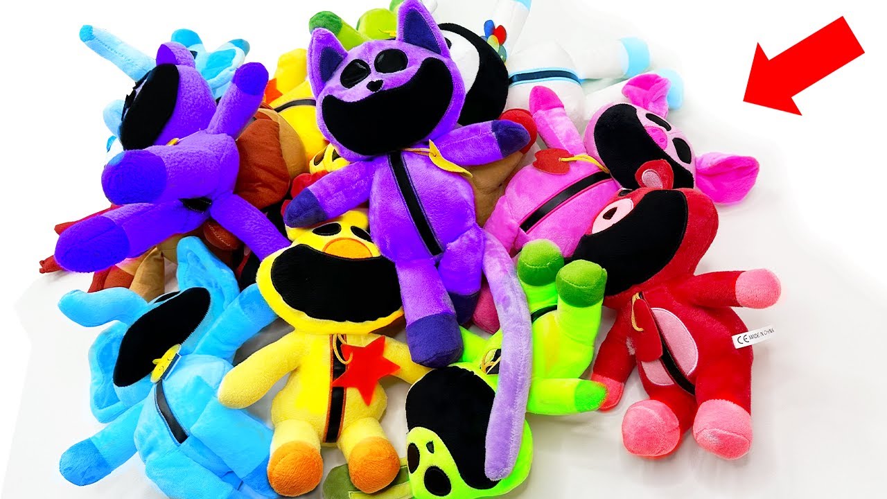 New Smiling Critters Plush Toy Unboxing! Poppy Playtime CatNap, DogDay, Kickin Chicken