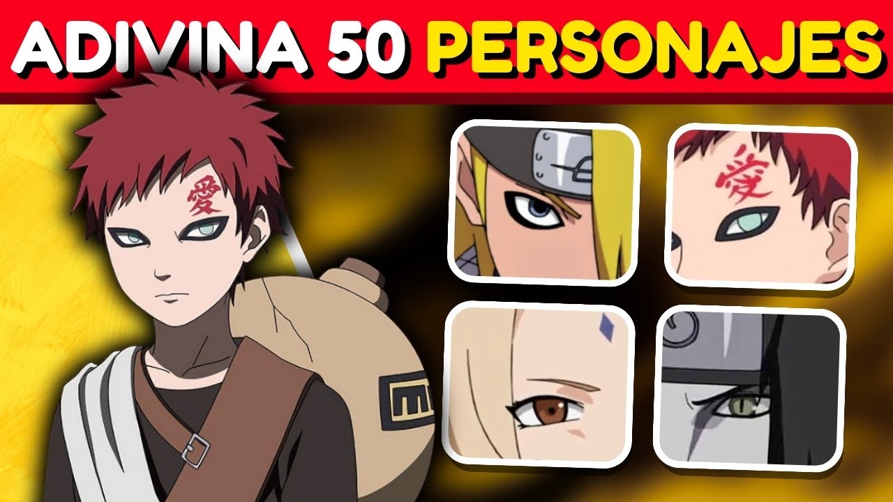 Adivina el personaje de Naruto por sus ojos || Neuronazo
