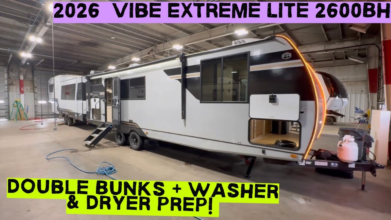 Двухъярусные кровати и отличная ванная комната! 2026 Vibe Extreme Lite 2600BH