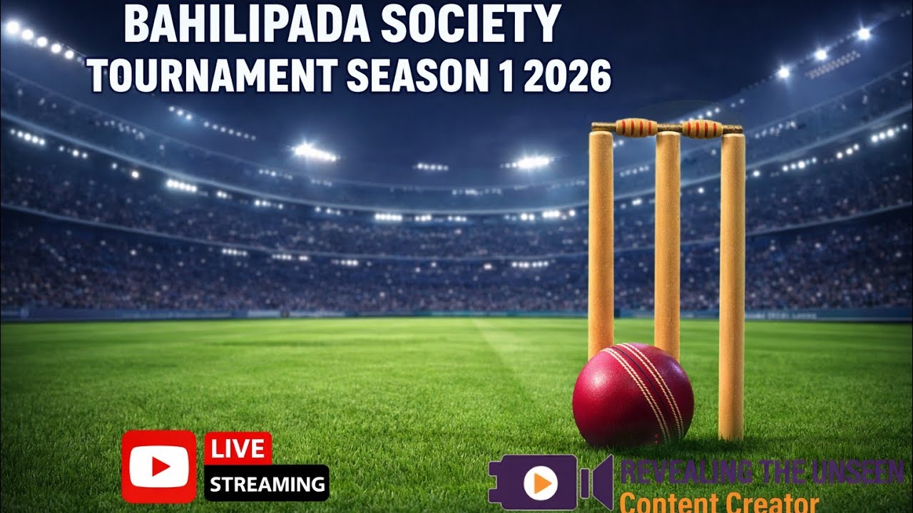 LIVE🛑: ASHRAYAPUR vs MANDAPADA | Bahilipada Society Tournament Season-1 #revealingtheunseen