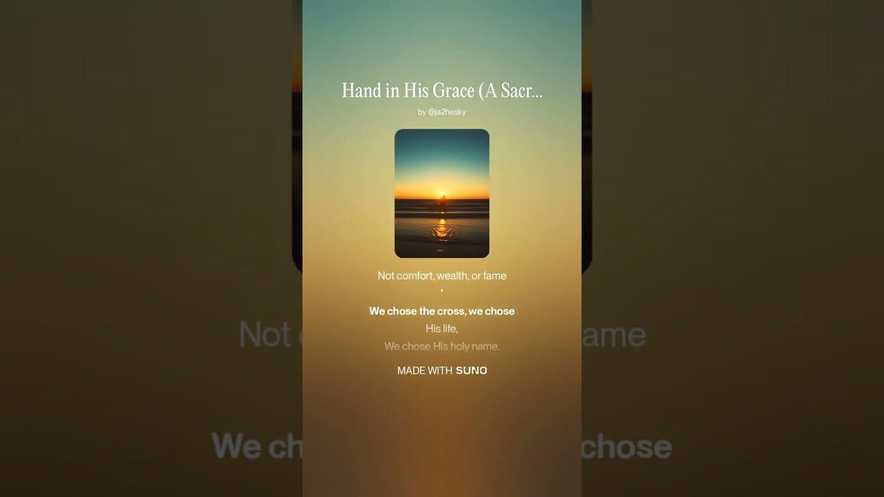 Hand in His Grace