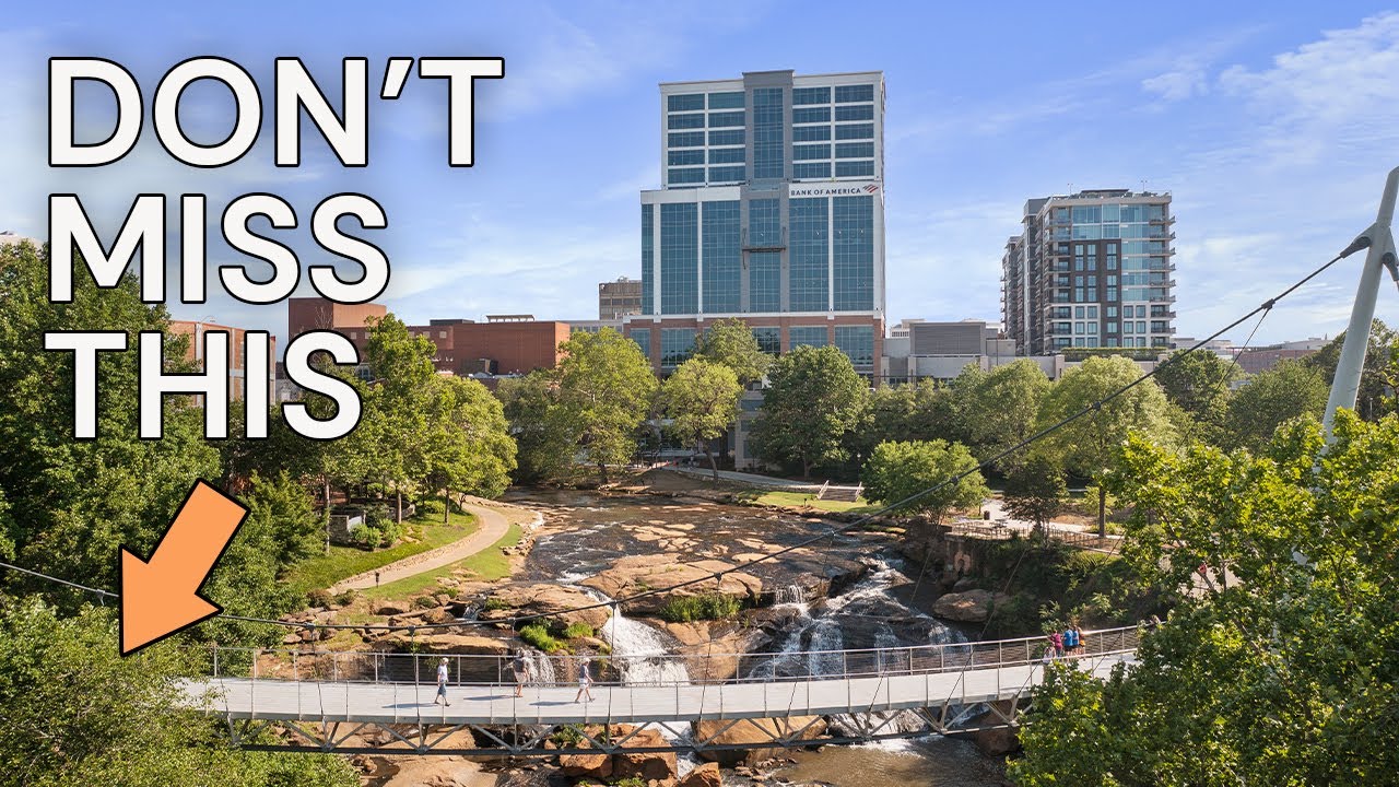 Falls Park Tour Greenville SC | Walk The Park