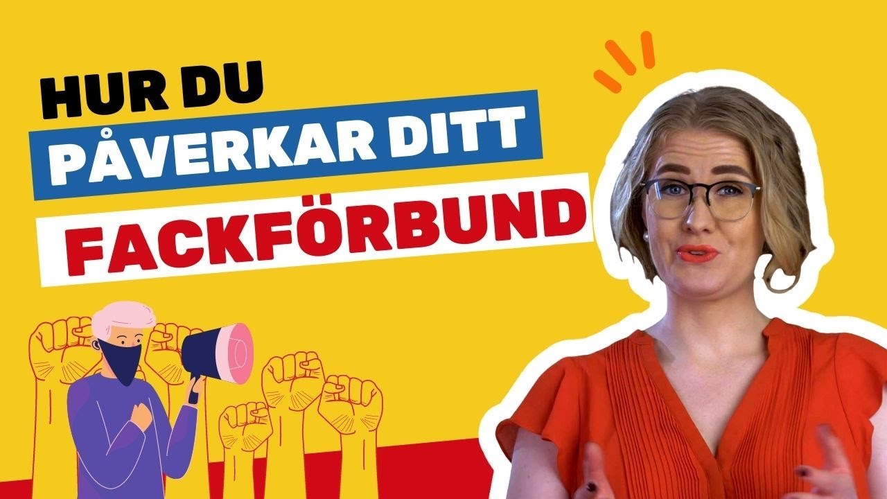 P&aring;verka ditt fackf&ouml;rbund - Tv&auml;rfackliga studier
