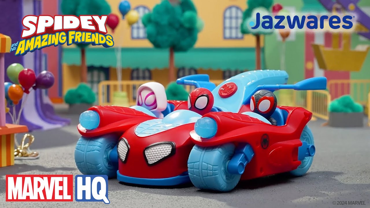 Spidey Split-up! | Presented by Jazwares