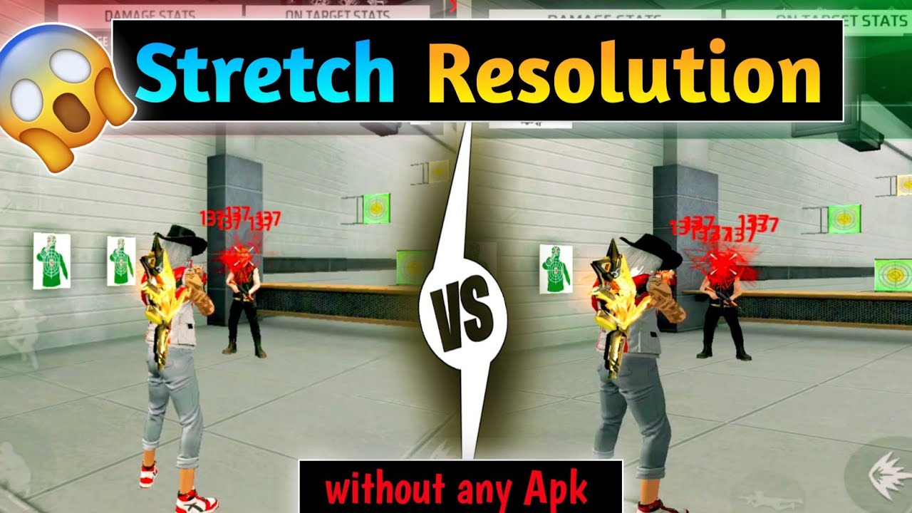 Trick to play in stretch resolution like PC in Phone ( ONLY HEADSHOTS )🤯🤯