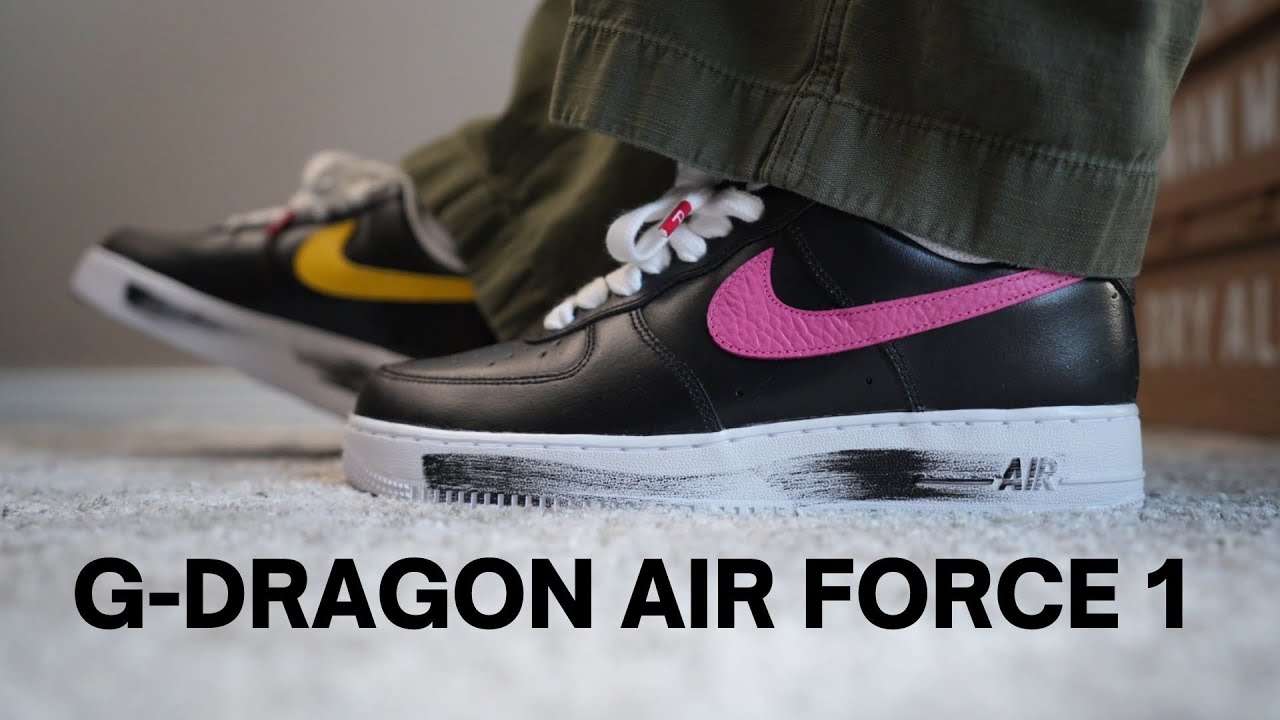 G-DRAGON X NIKE AIR FORCE 1 PARANOISE 3.0 REVIEW | ON FEET | SIZING