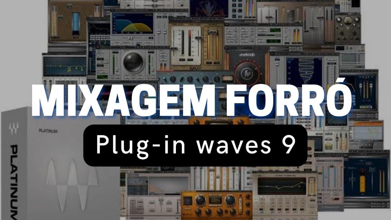 MULTITRACKS e Mixagem de Forró (xote) com plug-in Waves