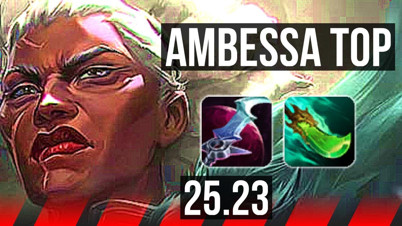 AMBESSA vs RENEKTON (TOP) | KR Grandmaster | 25.23