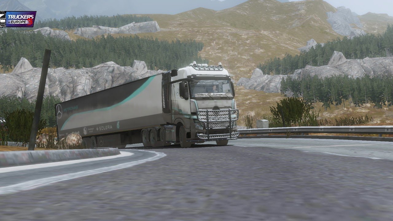 live streaming Truckers of Europe 3 game play video.
