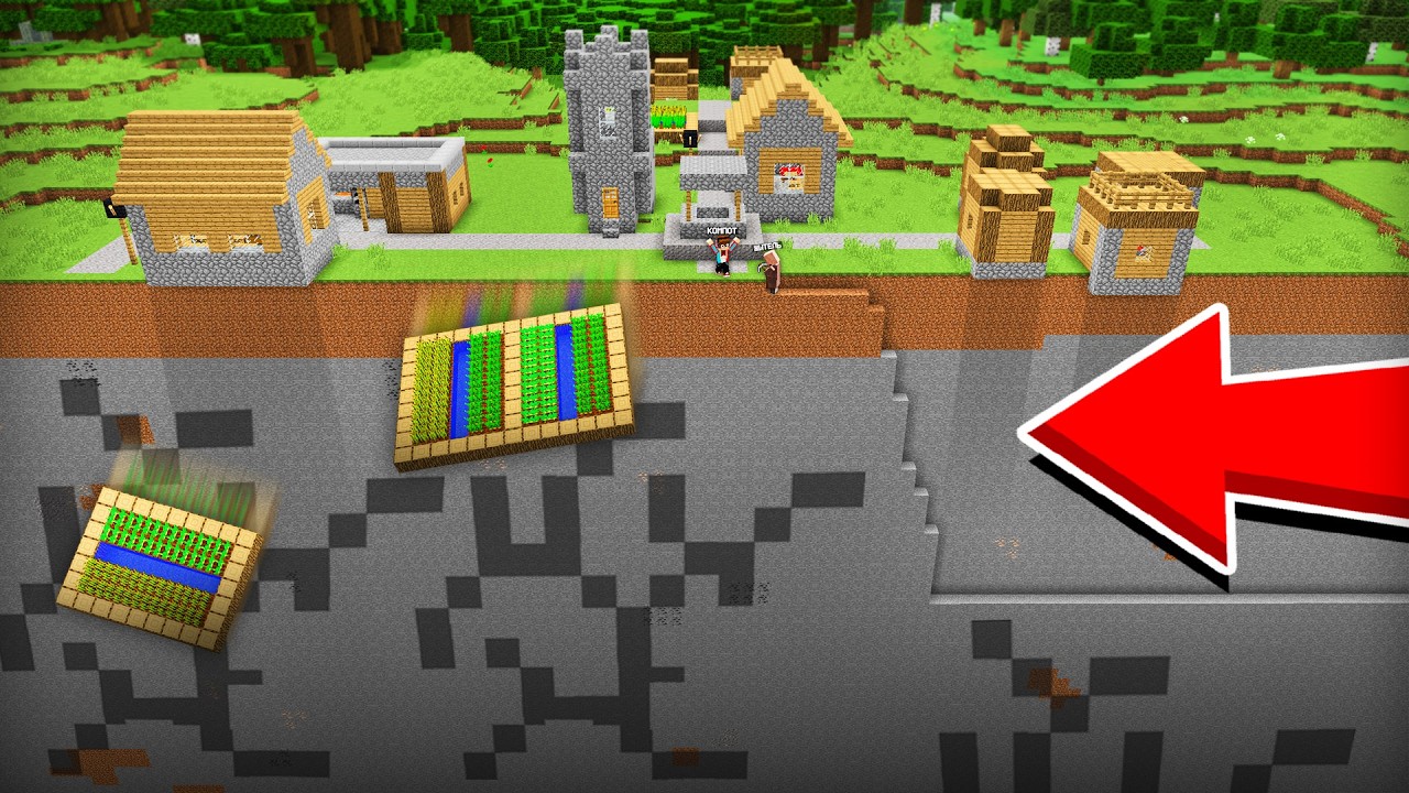 ЗРЯ Я ПОПРОСИЛ ЭТОГО ЖИТЕЛЯ ПОМОЧЬ МНЕ В МАЙНКРАФТ | Компот Minecraft