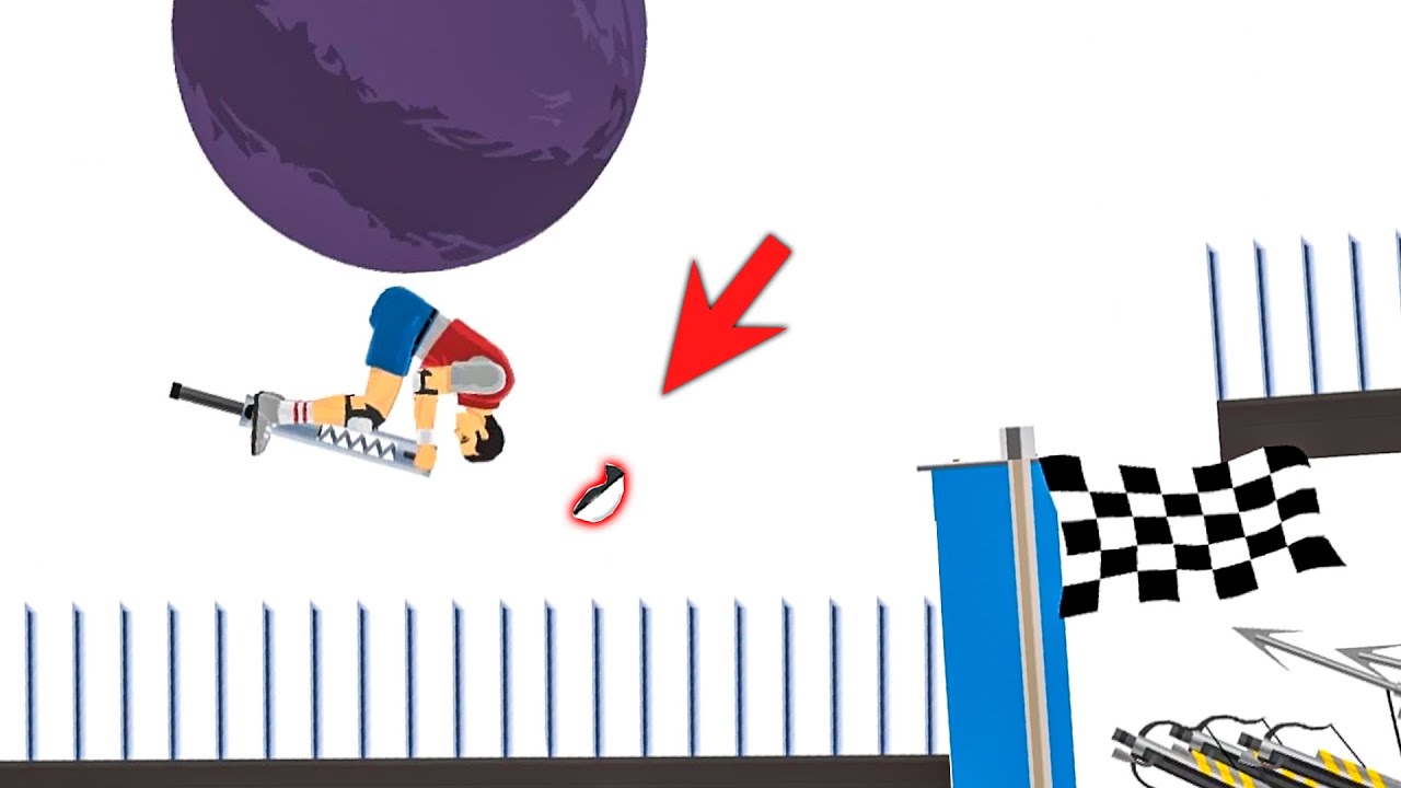 CZAPKA URATOWAŁA MI ŻYCIE! (Happy Wheels)