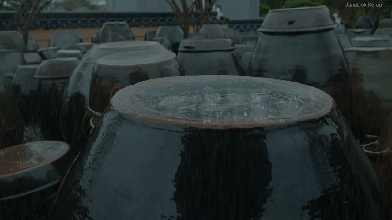 Rain Sounds Falling on an Old Jangdokdae — A Peaceful Night Leading You into Deep Sleep.