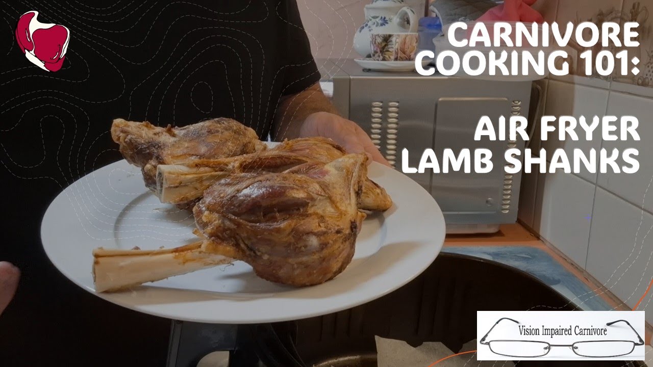 Carnivore Cooking 101: Air Fryer Lamb Shanks