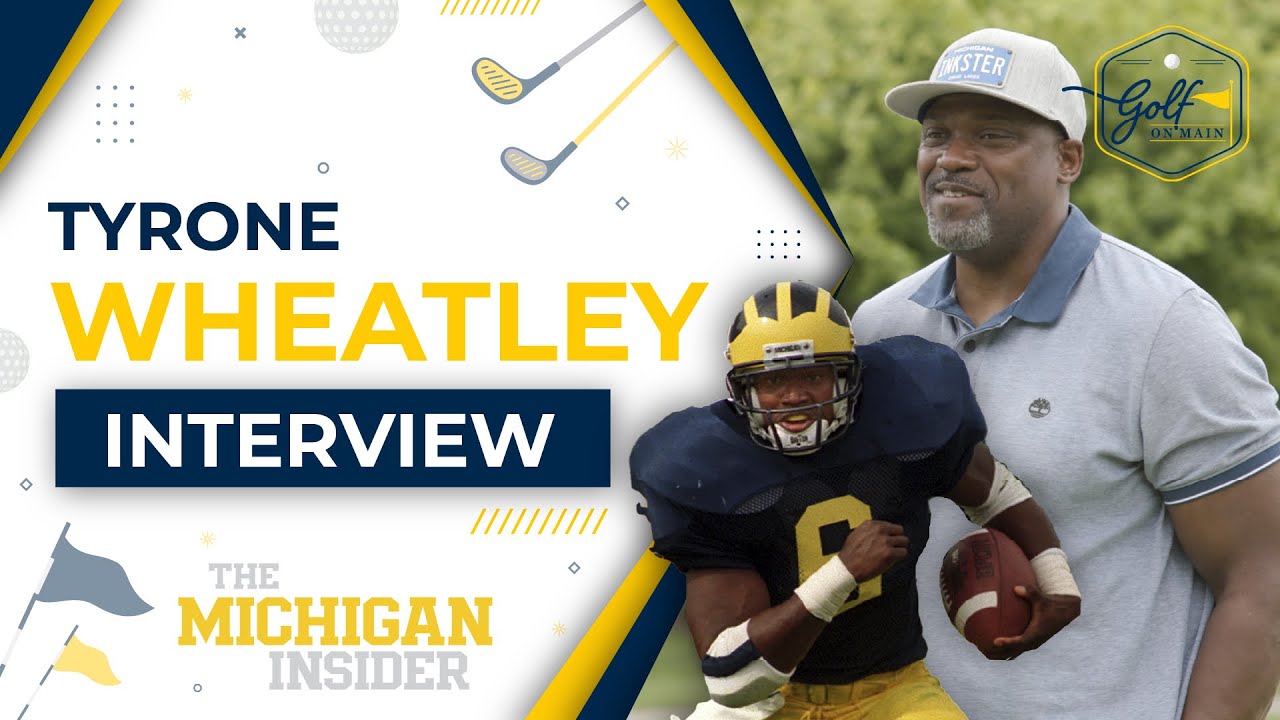 From the vault: Golf on Main 1-on-1 with Tyrone Wheatley on giving back, building Wayne State & more