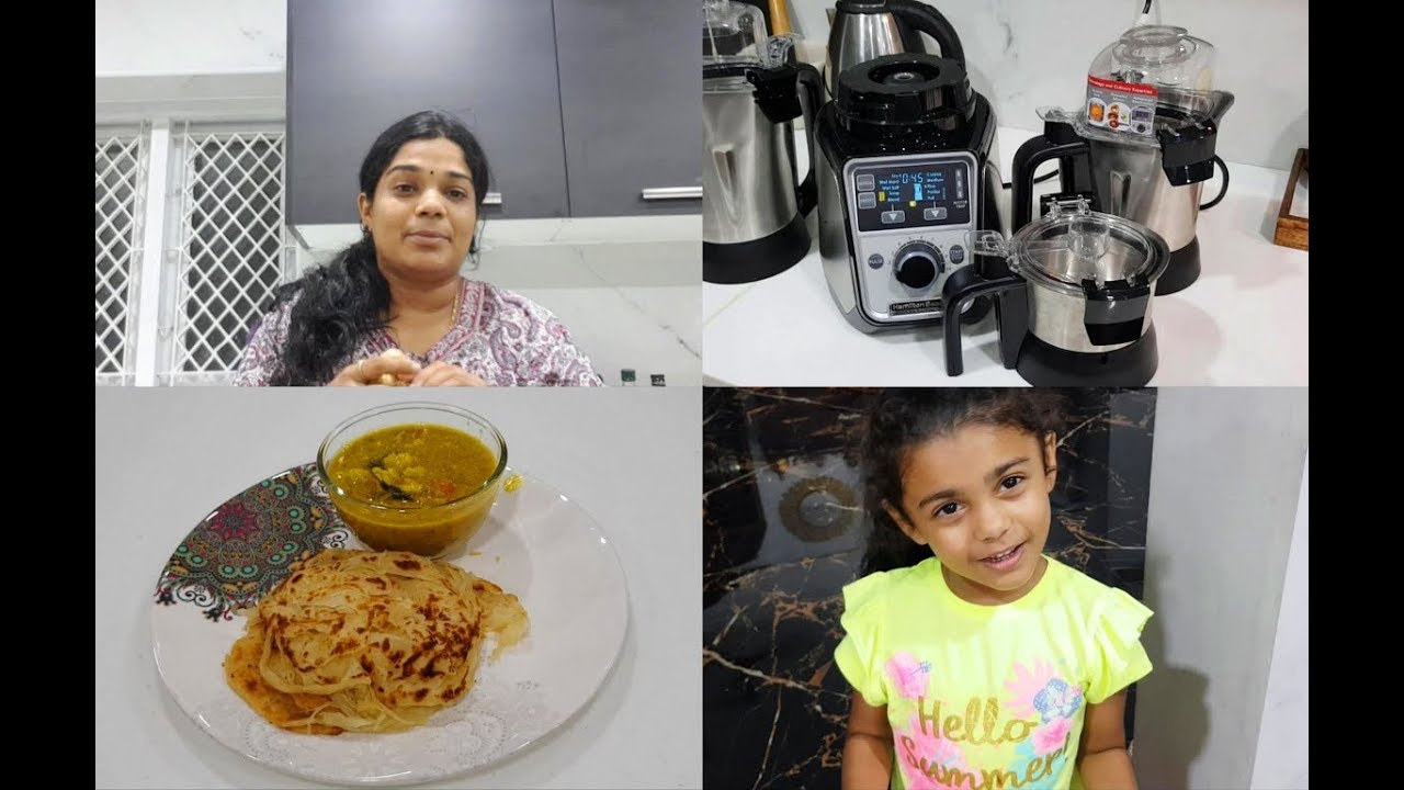 Special Friday Dinner Routine Vlog - Malabar Parota - Vegetable Kurma - YUMMY TUMMY VLOG