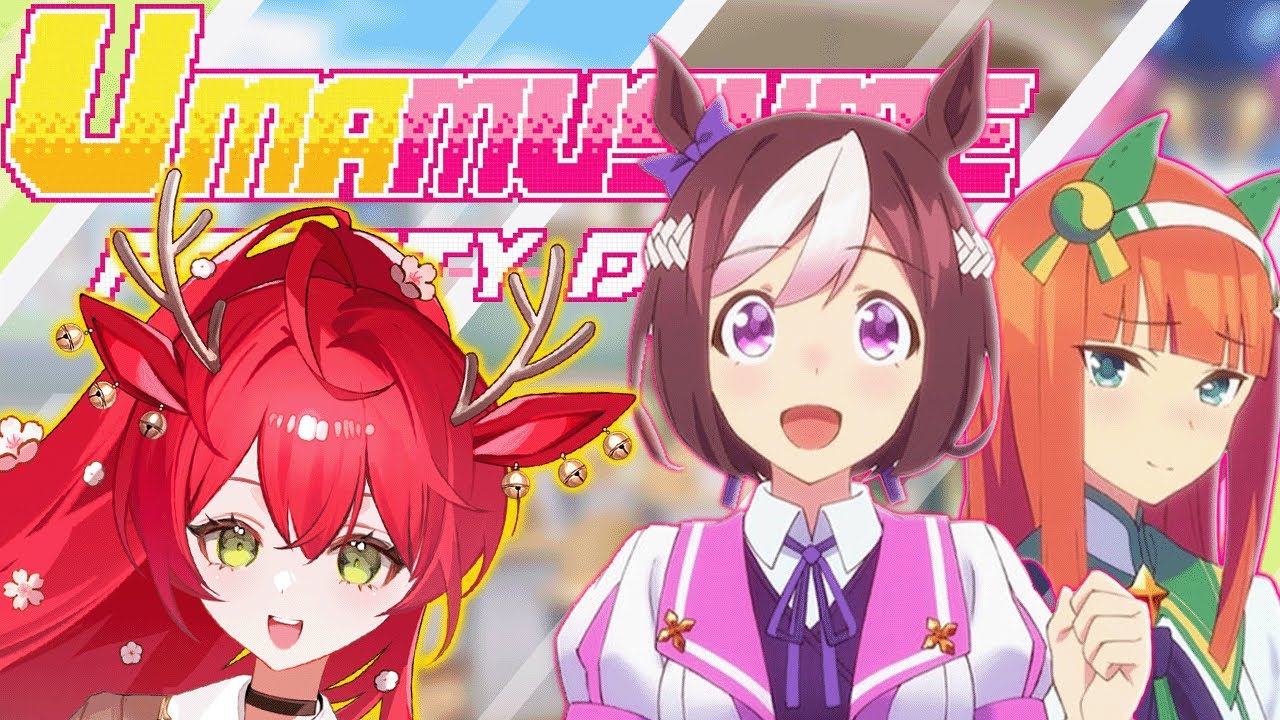 【Umamusume】 Trying the Horse Game for the First Time! ❤