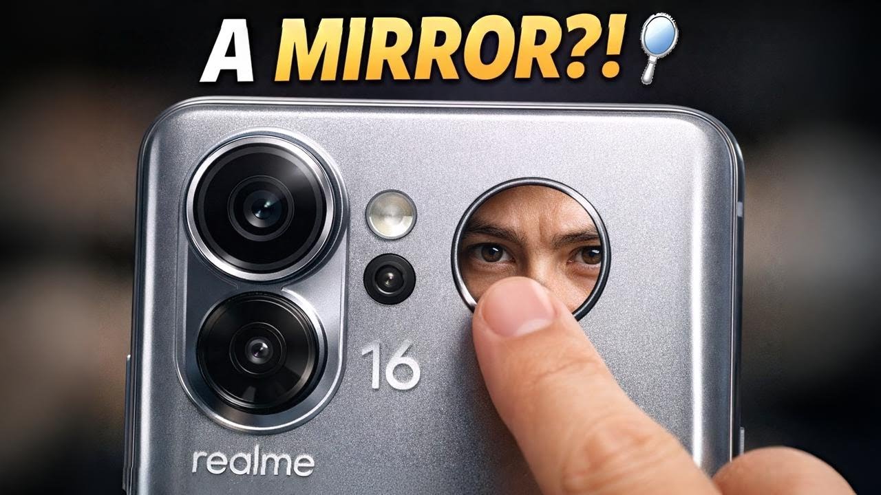 Realme 16: The First Phone with a Built-in Selfie Mirror | Mid-Range Phone of 2026