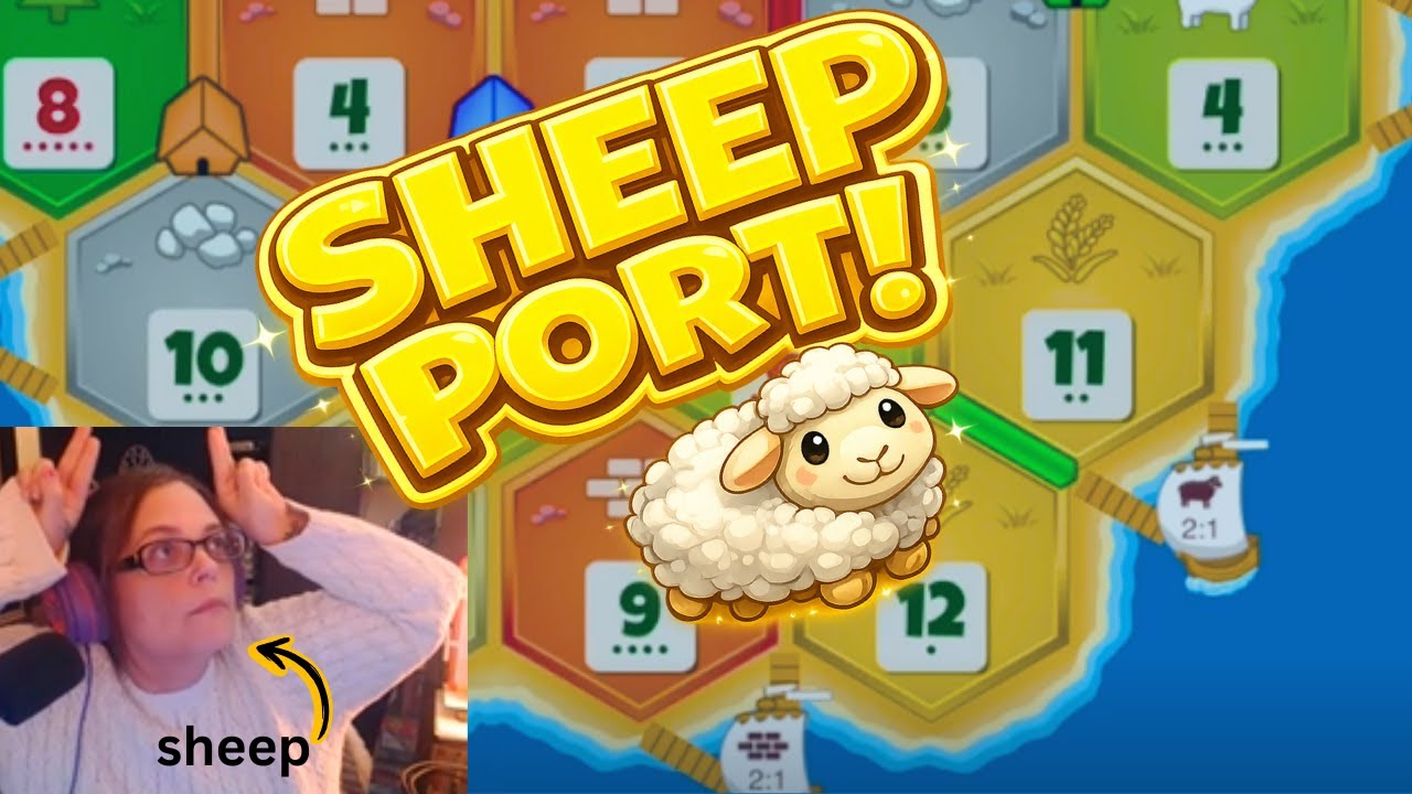 The SHEEP PORT Gambit | Catan