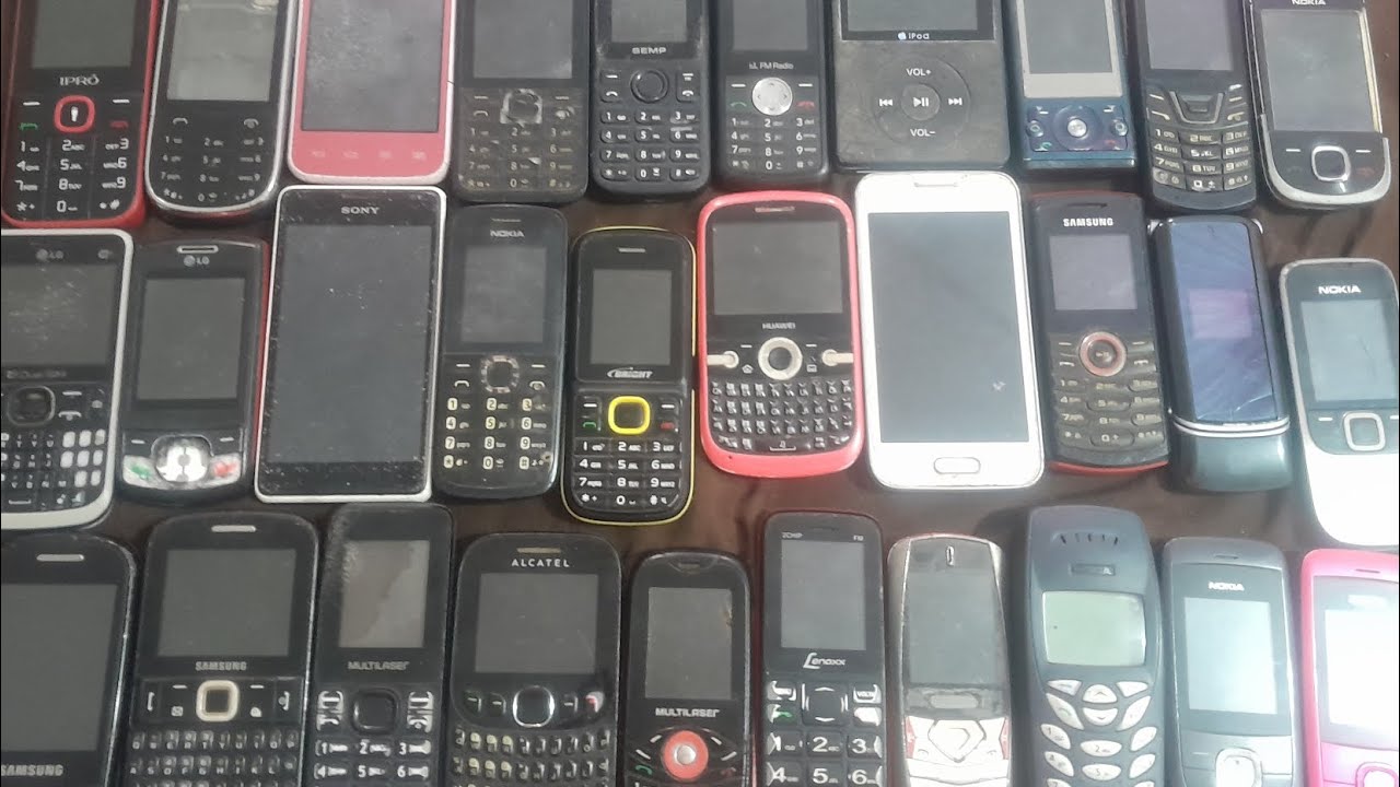 TODOS OS CELULARES ANTIGOS QUE CONSEGUI EM 2024